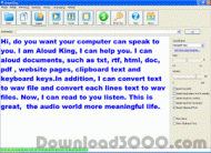 Aloud King screenshot